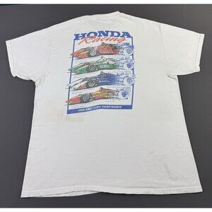 Rare Vintage 90s Honda Racing 1998 Champion Cart Fedex Champion Hanes XL